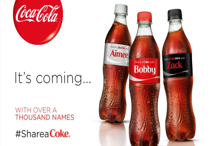 Mena Iskander's "the secrets of viral marketing", Coca-cola, share a coke.